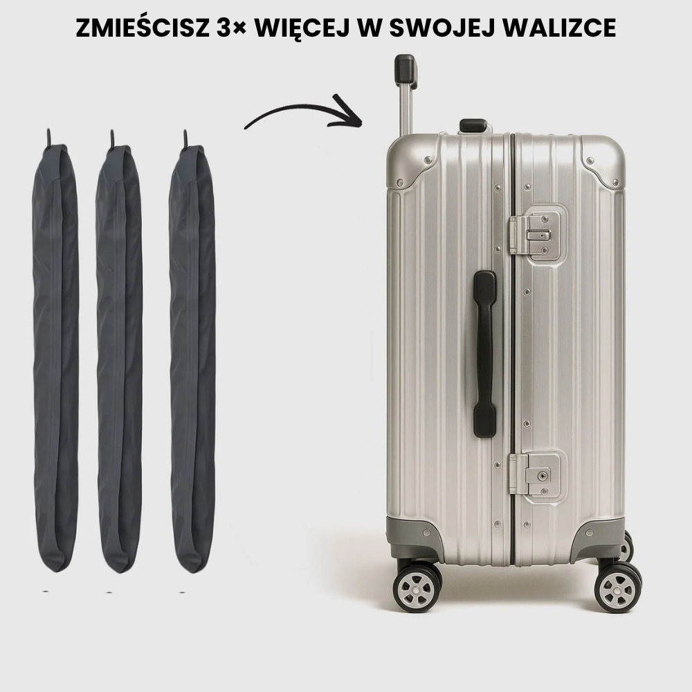 Airless™ - Zamień chaos pakowania w pełen spokój podróży